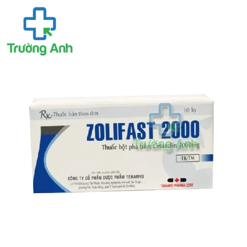 Zolifast 2000 Tenamyd -Thuốc điều trị bệnh nhiễm khuẩn